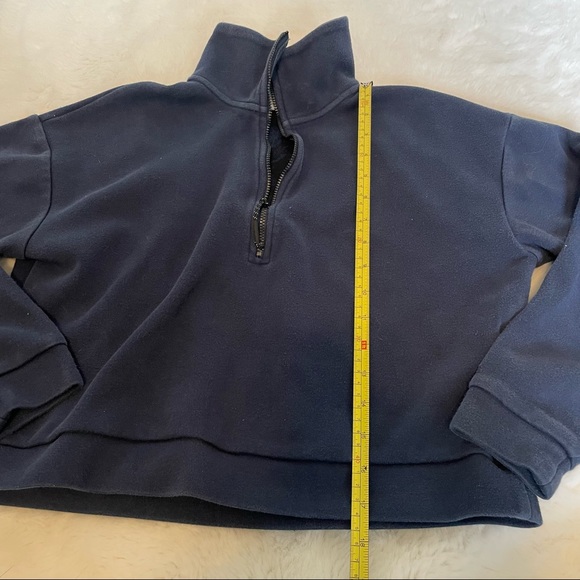 Lole qaurter zip cropped sweater crewneck - Picture 5 of 7